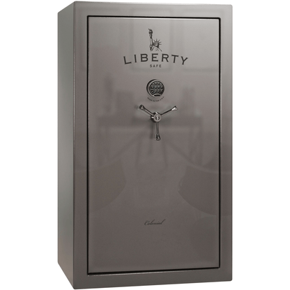 Colonial Series | Level 3 Security | 75 Minute Fire Protection | 50XT | DIMENSIONS: 72.5"(H) X 42"(W) X 30.5"(D) | Black Gloss | Electronic Lock