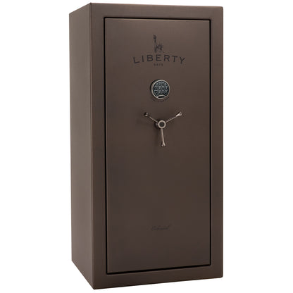 Colonial Series | Level 4 Security | 75 Minute Fire Protection | 23 PRO FLEX | DIMENSIONS: 60.5"(H) X 30"(W) X 22"(D*) | Bronze Textured | Electronic Lock - Closed