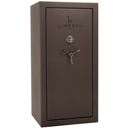 Colonial Series | Level 4 Security | 75 Minute Fire Protection | 23 PRO FLEX | DIMENSIONS: 60.5"(H) X 30"(W) X 22"(D*) | Bronze Textured | Mechanical Lock - Closed