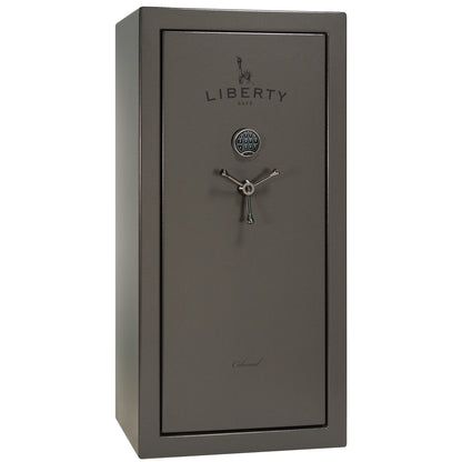 Colonial Series | Level 4 Security | 75 Minute Fire Protection | 23 PRO FLEX | DIMENSIONS: 60.5"(H) X 30"(W) X 22"(D*) | Gray Marble | Electronic Lock - Closed