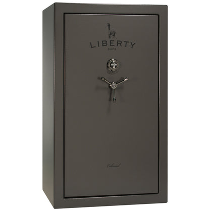 Colonial Series | Level 4 Security | 75 Minute Fire Protection | 30 PRO FLEX | DIMENSIONS: 60.5"(H) X 36"(W) X 22"(D*) | Gray Marble | Mechanical Lock - Closed