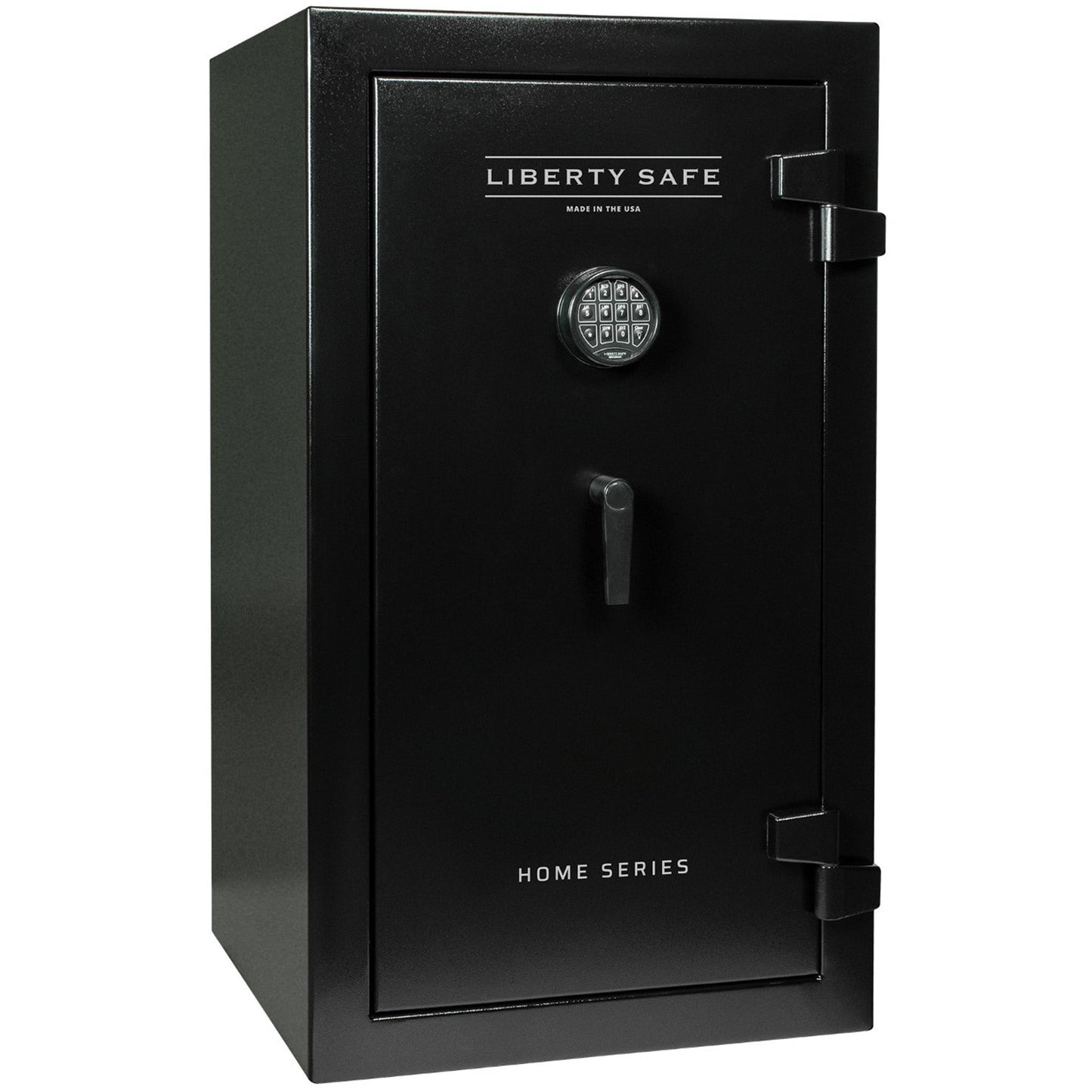 Home Series | 12 | Level 1 Security | 60 Minute Fire Protection | Dimensions: 42.25"(H) x 24.25"(W) x 20"(D) | Textured Black - Closed Door