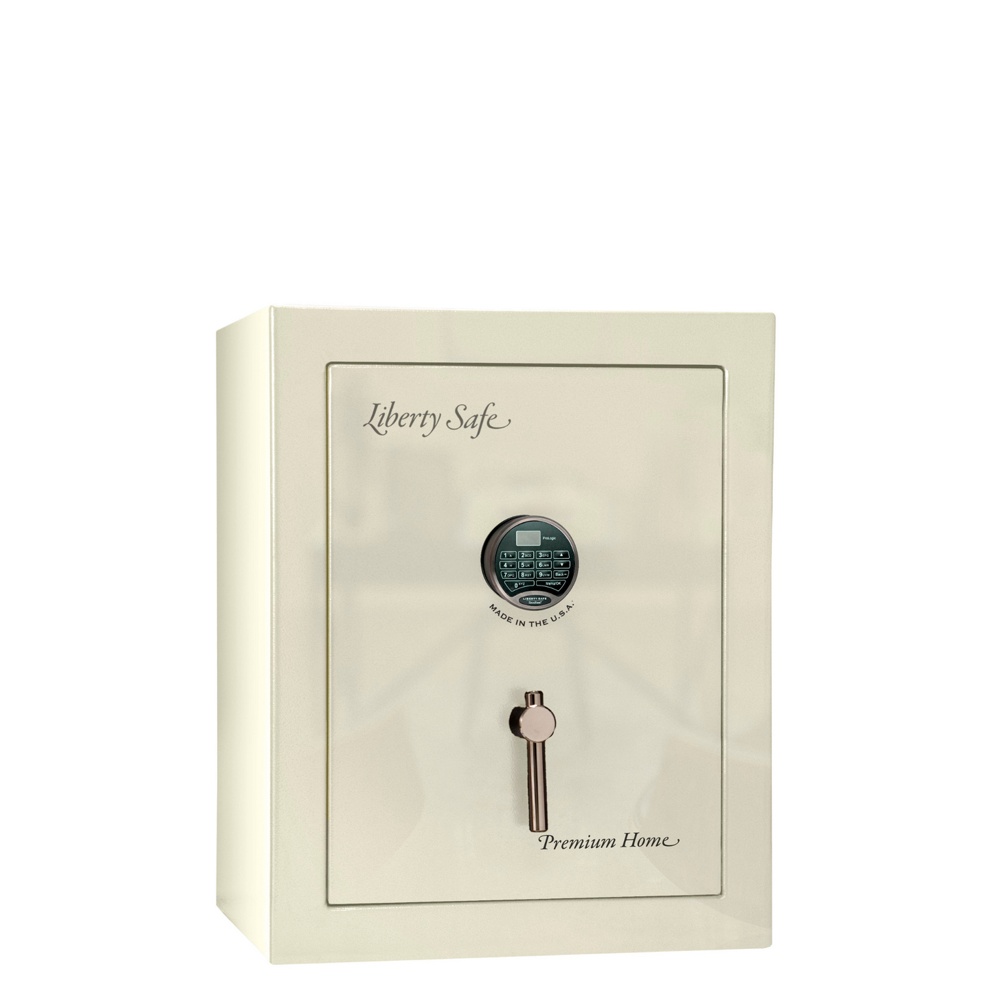 Premium Home Series | Level 7 Security | 2 Hour Fire Protection | 08 | Dimensions: 29.75"(H) x 24.5"(W) x 19"(D) | White Marble - Closed Door