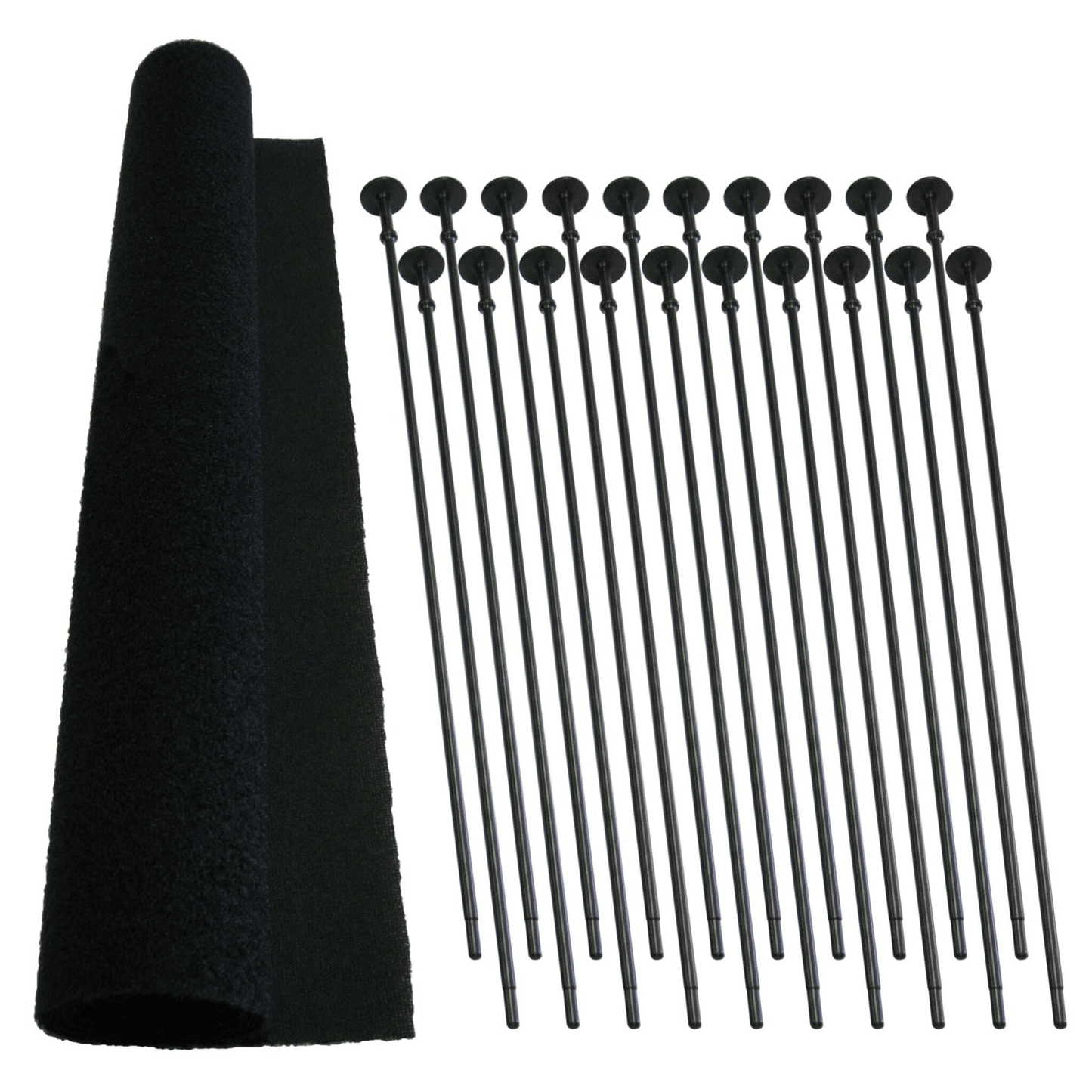 Rifle Rod Starter Kit (20 Pack - Includes Velcro)