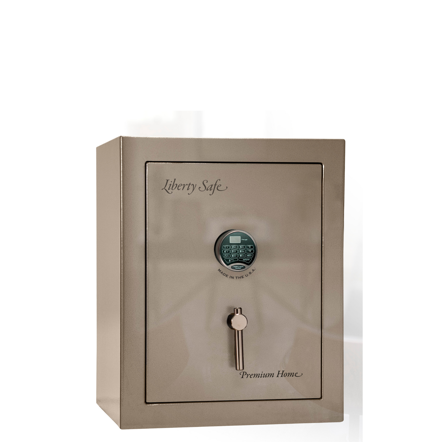 Premium Home Series | Level 7 Security | 2 Hour Fire Protection | 08 | Dimensions: 29.75"(H) x 24.5"(W) x 19"(D) | Champagne Gloss - Closed Door