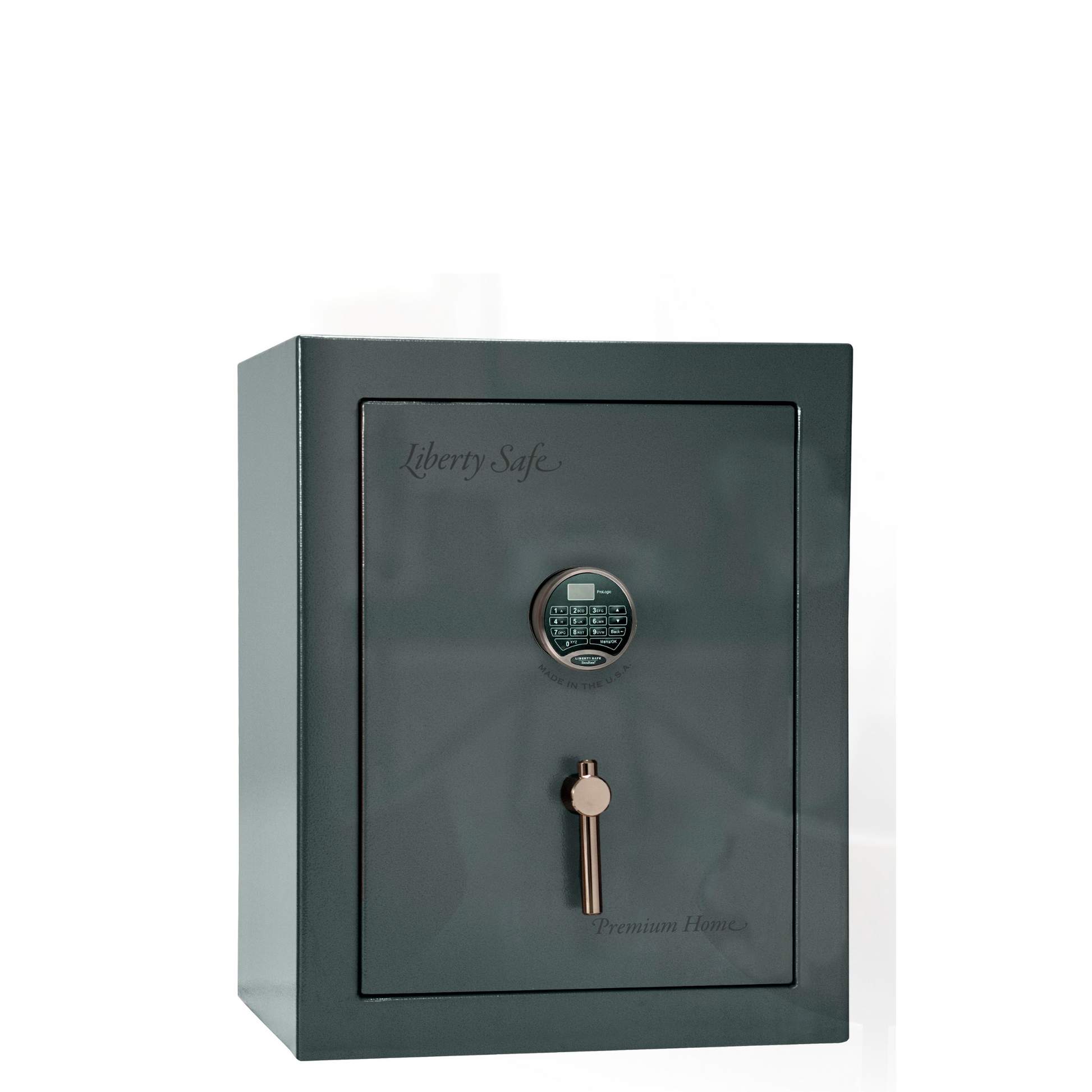 Premium Home Series | Level 7 Security | 2 Hour Fire Protection | 08 | Dimensions: 29.75"(H) x 24.5"(W) x 19"(D) | Forest Mist Gloss - Closed Door