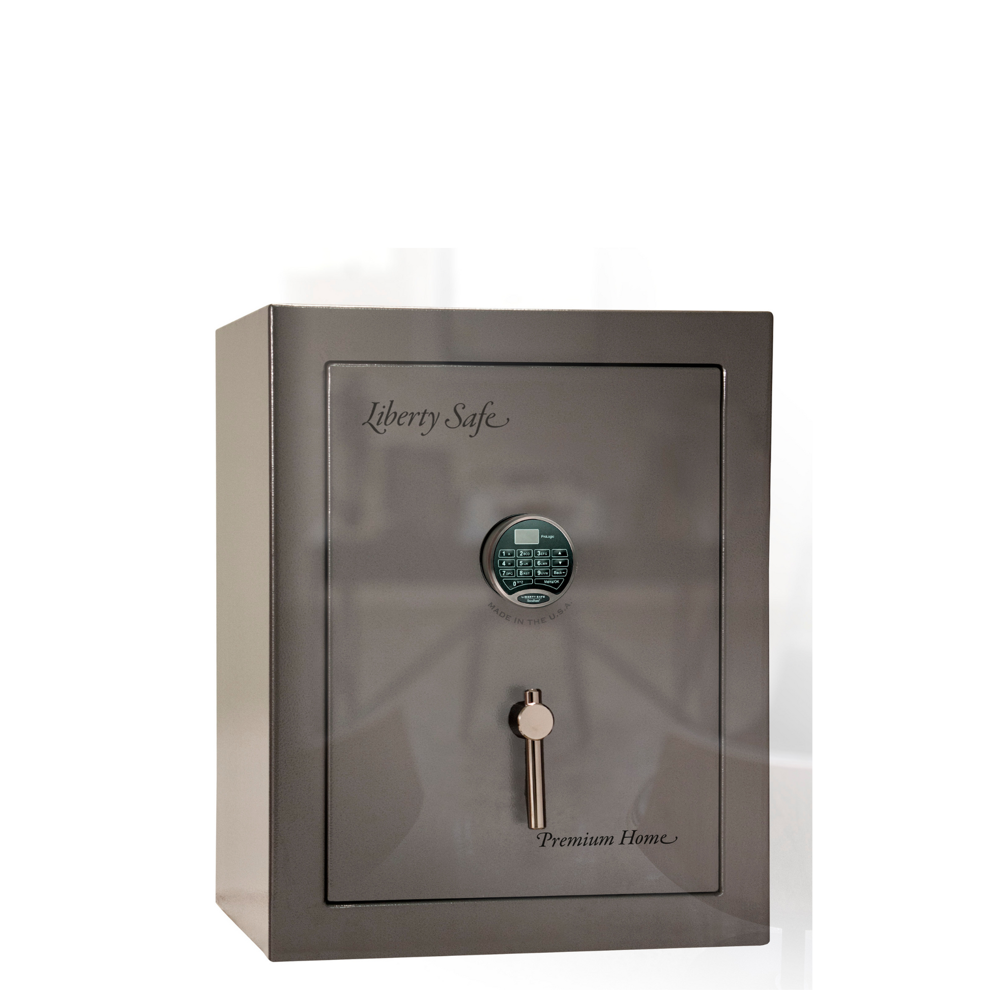 Premium Home Series | Level 7 Security | 2 Hour Fire Protection | 08 | Dimensions: 29.75"(H) x 24.5"(W) x 19"(D) | Champagne Gloss - Closed Door