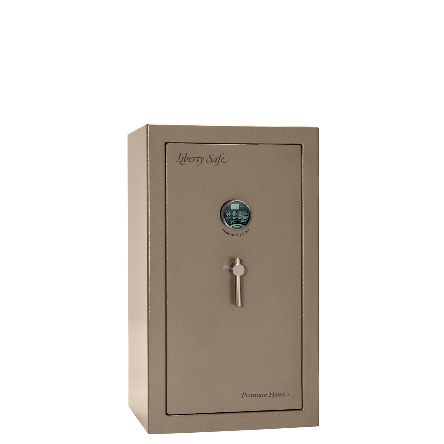 Premium Home Series | Level 7 Security | 2 Hour Fire Protection | 12 | Dimensions: 41.75"(H) x 24.5"(W) x 19"(D) | Champagne Marble - Closed Door